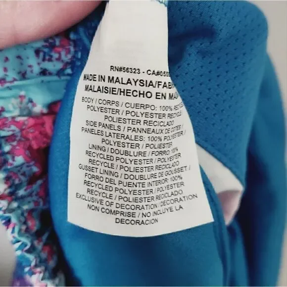 Nike Dri-Fit Tempo Running Shorts in Splatter Print Size Small - Picture 7 of 7